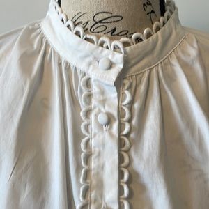 Zara | White Button Down Shirt | Size S